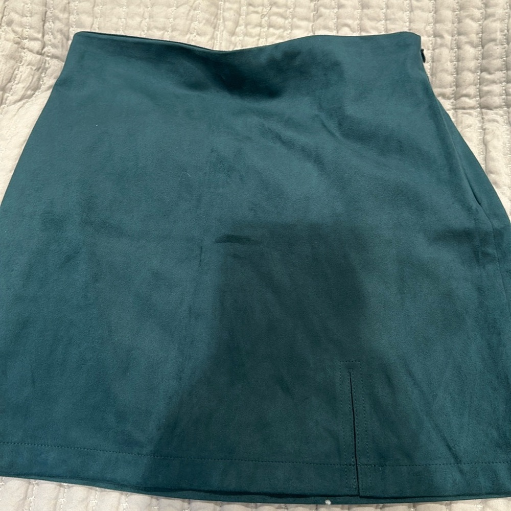 Forever 21 size zipper mini skirt